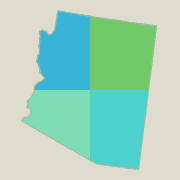 Arizona locator map - boat storage.