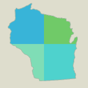 Wisconsin locator map - boat storage.