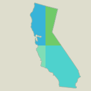 California locator map - boat rentals.