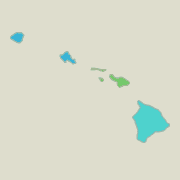 Hawaii locator map - boat rentals.